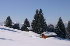 Winterwanderung von Imberg Richtung Strausberghütte.
