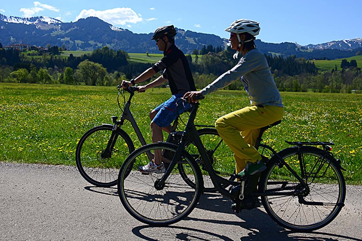 Radstrecken und mehr in der Ferienregion Alpsee-Grünten